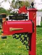 Firefighter Mailbox